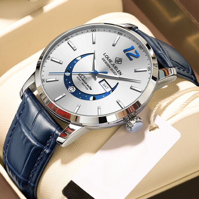 Elegant Månefase Ur