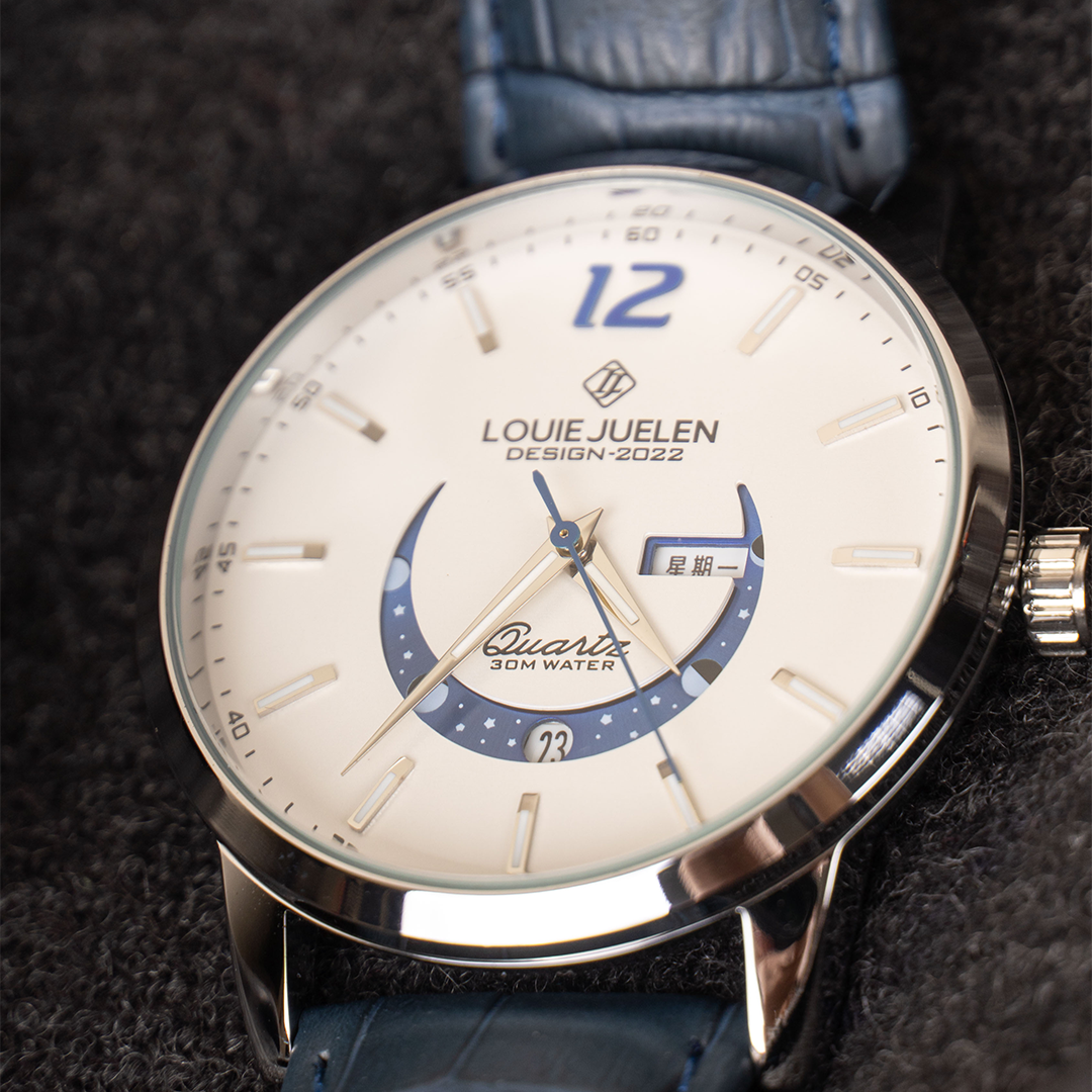 Elegant Månefase Ur