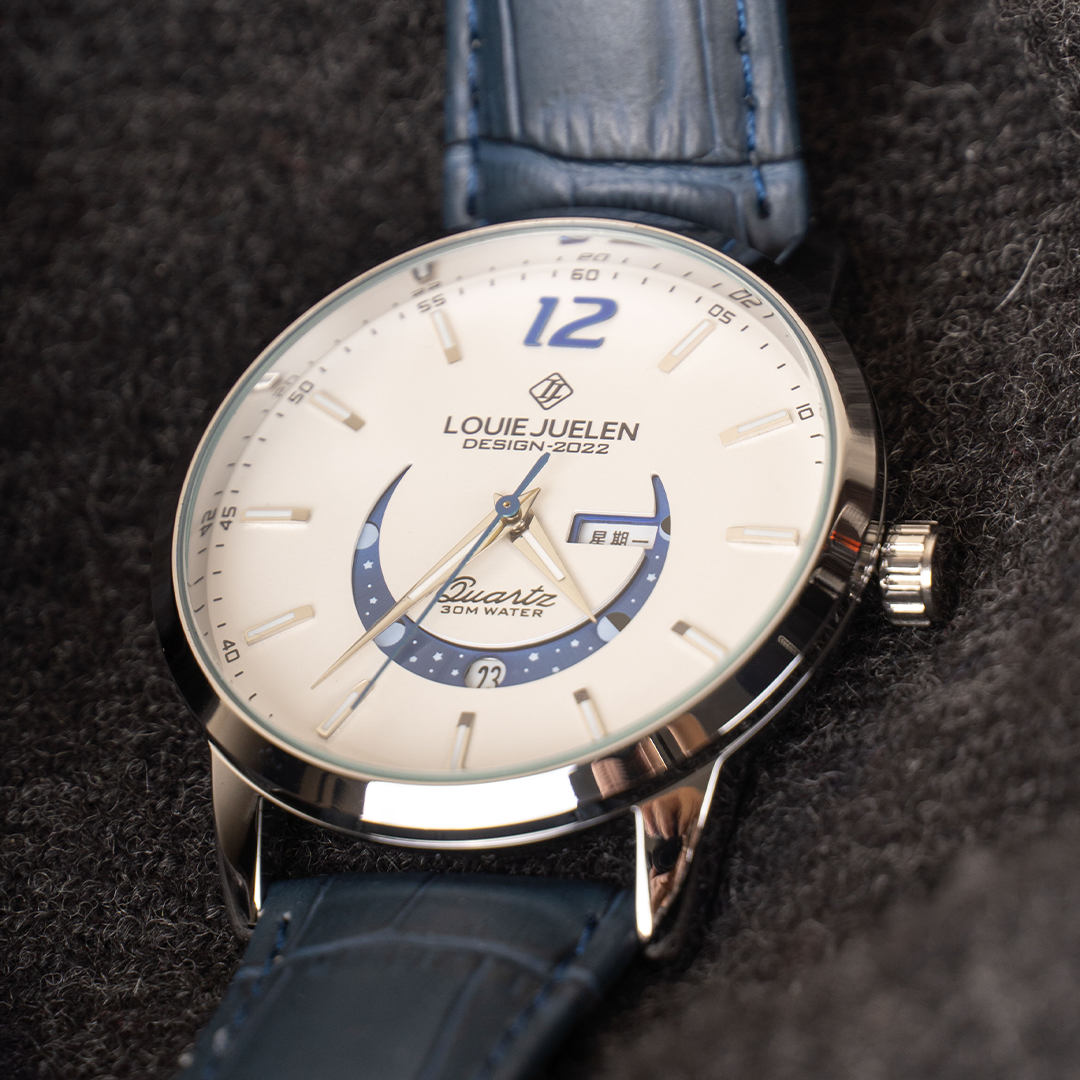 Elegant Månefase Ur