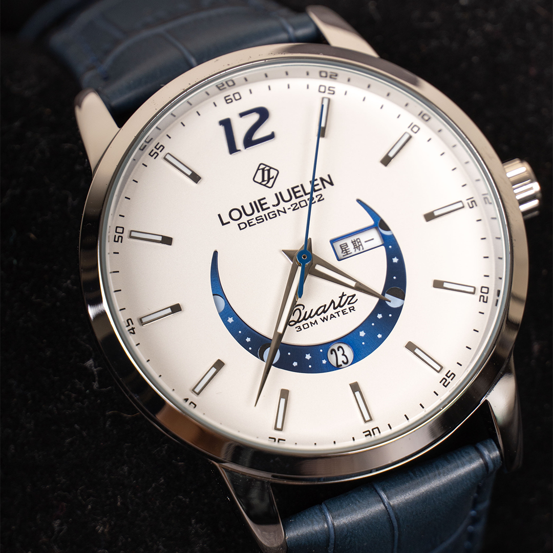Elegant Månefase Ur