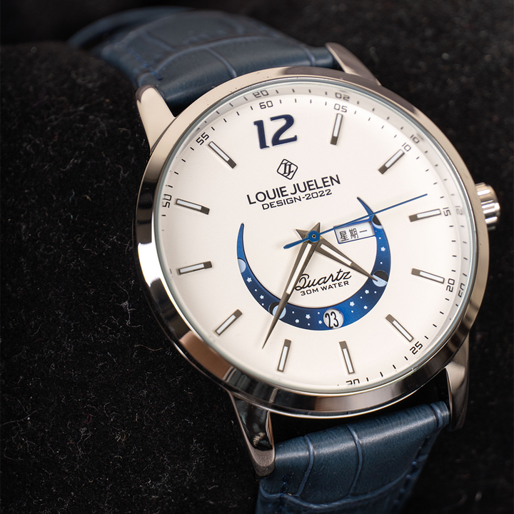 Elegant Månefase Ur