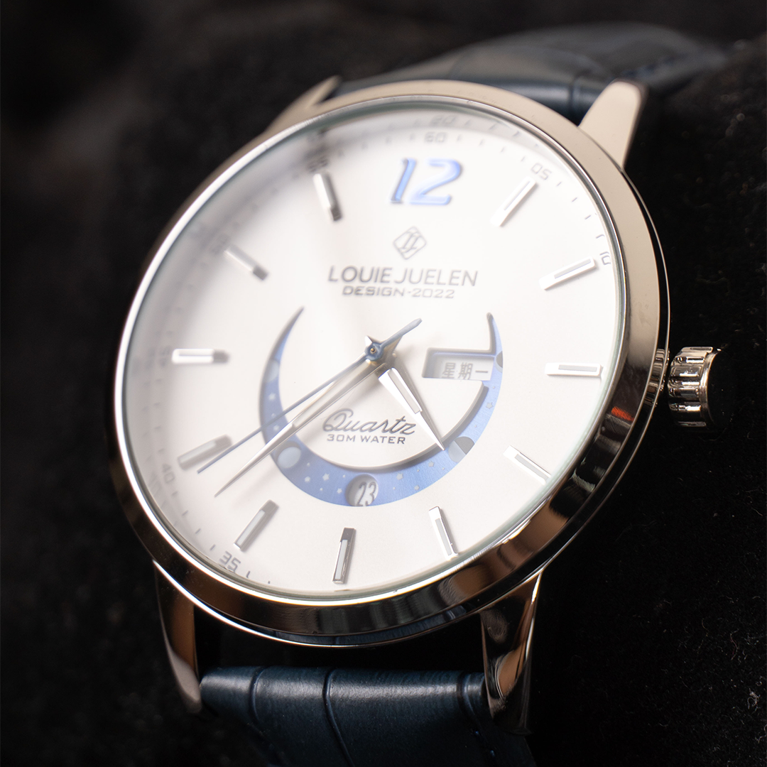 Elegant Månefase Ur