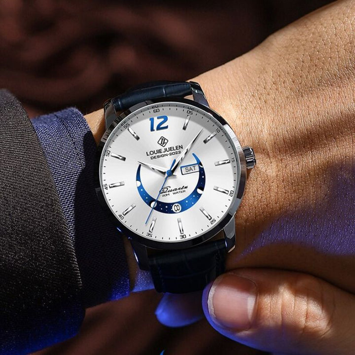 Elegant Månefase Ur